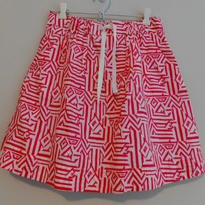 Jcrew Patterned Skirt